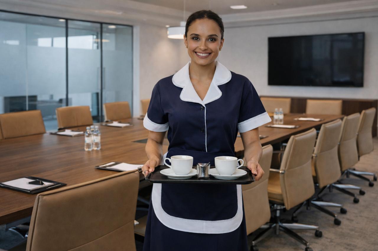 Avental de governanta e empregada doméstica: como escolher os melhores uniformes para sua equipe
