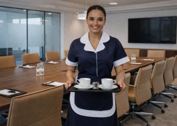 Avental de governanta e empregada doméstica: como escolher os melhores uniformes para sua equipe