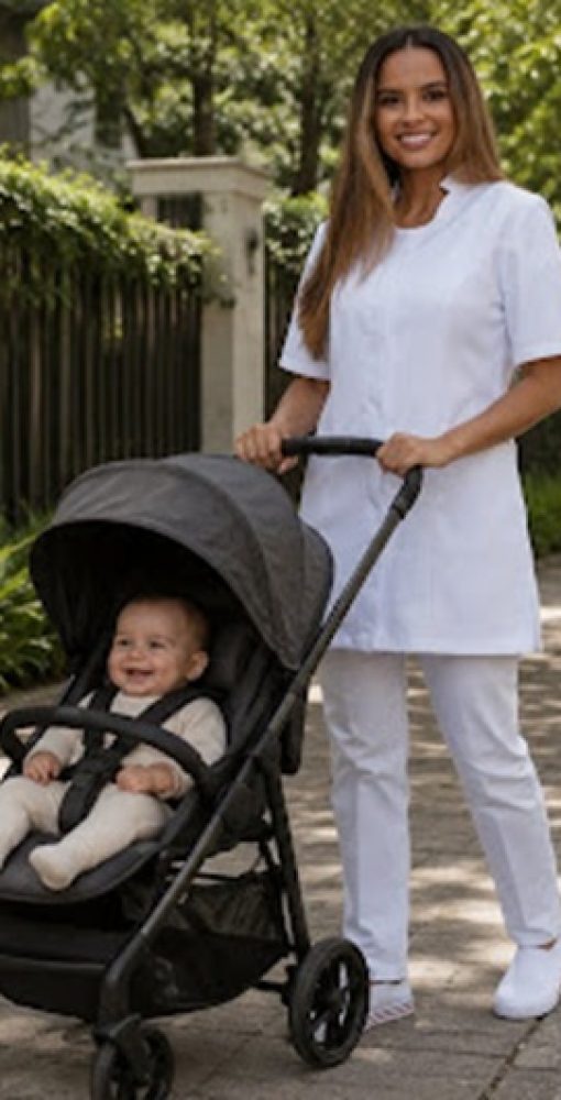Como os uniformes de babá influenciam a percepção de profissionalismo dentro da casa